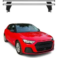 Menabo Dachträger Grundtäger für Audi A1 GB Sportback 2019-2025 Alu Silber 2 tlg