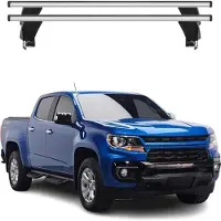 Menabo Dachträger Grundtäger für Chevrolet Colorado 2023-25 4 Tür Alu Silber 2x