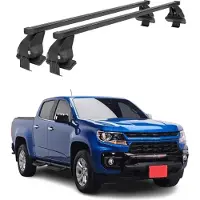 Menabo Dachträger Grundtäger für Chevrolet Colorado 2023-25 4 Tür Stahl Schwarz