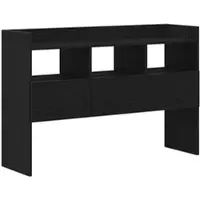 vidaXL Sideboard Schwarz Eichen-Optik 105 x 30 x 70 cm Holzwerkstoff