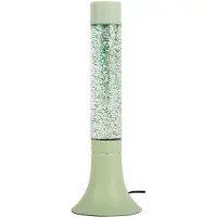 Leitmotiv - Tischleuchte Astro Glitter - Sanftes Grün - Ø13cm Tischlampe - Nachttischlampe, Wohnzimmer, Schlafzimmer