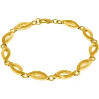 Boccia 03001-04 Damen-Armband Titan Goldfarben