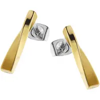 Boccia 05035-05 Damen-Ohrstecker Ohrringe Titan Goldfarben