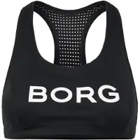 Björn Borg Sport BH Damen Borg Mid Support Black Beauty-XS