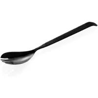 WAS Germany Salatbesteck Salatgabel Kitchen Tool 1887, 31 cm, mit schwarzer PVD Beschichtung, Chromnickelstahl