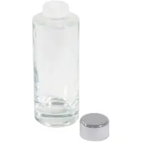 Contacto Ersatzeinsatz Essig mit Kappe zu Menage 2-teilig Essig Öl, aus Edelstahl 18/10, hochglänzend, mit schweren, glatten Glaseinsätzen