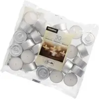 Papstar 450 Teelichte Ø 39 mm · 22 mm weiss · mit langer Brenndauer 8 h