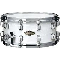 Tama Starclassic LTD Edition Walnuss/Birke 14" x 65" Snare -Trommel White Pearl