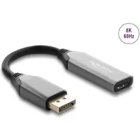 DeLOCK Aktiver DisplayPort 1.4 zu HDMI Adapter 8K mit HDR Funktion