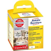 Avery-Zweckform Rollenetiketten Avery, besonders hohe Klebekraft, 25 x 54 mm, 160 Stück