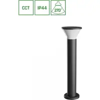 Spectrum Freestanding outdoor light 6W GU10 CCT 450lm IP44 black