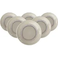 Like. by Villeroy & Boch Frühstücksteller "Teller Perlemor Sand ø 16 cm 6er Set beige" Spülmaschinengeeignet, Mikrowellengeeignet
