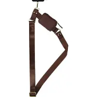 Selencia Handykette mit kleiner Tasche - Mocha Brown