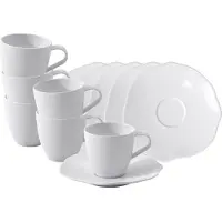 Villeroy & Boch Pura Espressotasse mit Untertasse 50 ml 6er Set