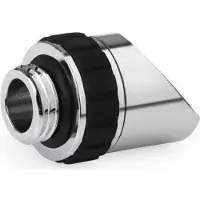 Alphacool Apex Grip adapter 45° OT/IT G1/4 rotatable chrome