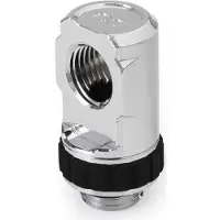 Alphacool Apex Grip adapter 90° OT/IT G1/4 rotatable chrome