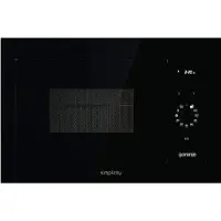 Gorenje BM235G1SYB, Integriert, Kombi-Mikrowelle, 23 l, 900 W, Eingebautes Display, Drehregler, Berührung
