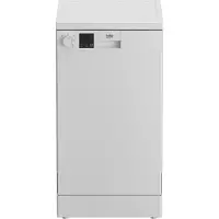 Beko DVS05024W, Freistehend, Single (45 cm breit), Weiß, Drehregler, LED, kalt, Heiß