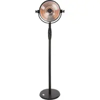 Sunred Heater RSS16, Retro Bright Standing Infrared, 2100 W, Black
