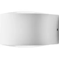 Loom Design Frey LED-Wandleuchte IP65 2x6W weiß, weiß / opal, Aluminium, Modern, Wandleuchte, Wandlampe Bad