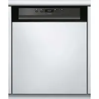 Whirlpool WBC3C26B, Teilintegriert, Standardgröße (60 cm), Schwarz, 14 Maßgedecke, 46 dB, Öko, Glas/Filigran, Intensiv, Vorwäsche, Schnell, Leise