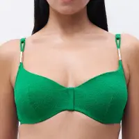 Chantelle Unwattierter Bikini BH Hera | Grösse: 70D | Farbe: Grün