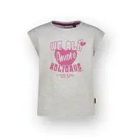 Vingino T-shirt Hamae Mädchen Grau 152