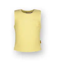 Vingino Top Basic-Crop Ripp-Top Mädchen Gelb 140