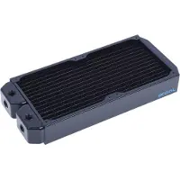 Alphacool NexXxoS XT45, Kühlkörper, Kupfer, Stahl, Schwarz, 144 mm, 324 mm, 45 mm