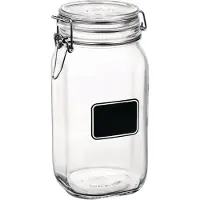 Nobrand Vorratsglas Lavagna 1,5 l Bormioli Rocco | 3 Stück