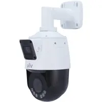 UNIVIEW IP-Überwachungskamera Easy PTZ Dual-Lens 2MP 2,8-12mm IP66 PoE+ Weiß - IPC9312LFW-AF28-2X4
