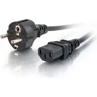C2G Kabel / 2 m Universal Power cord CEE 7/7