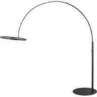 SLV LED-Bogenlampe One Schwarz – 232 cm