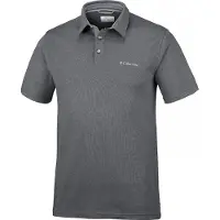 Columbia Nelson Point Kurzarm-poloshirt Grau M Herren Grau M