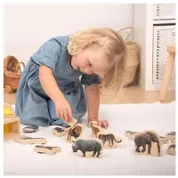 TickiT Wooden Wild Animal Blocks, 0 Jahr(e), 15 Stück(e), Holz