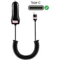 Imex KFZ Auto USB C Ladegerät Netzteil 5V 3.1A kabel für Samsung Galaxy S8+, S8
