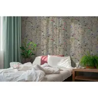 A.S. Création Vliestapete "Pintwalls III Blumentraum Aquarell" floral strukturiert Aquarelldesign, florale Motive – Schlaf-, Wohnzimmer, Flur