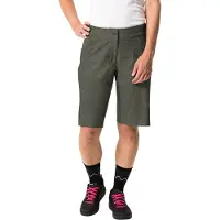 Vaude Fahrradhose "Wo Ledro Print Shorts" für Radsport, sportlicher Stil, schnell trocknendes Material