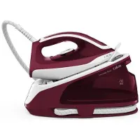 Calor SV6130C0, Trocken- & Dampfbügeleisen, Keramik-Bügelsohle, 1,6 m, 360 g/min, Rot, Weiß, 120 g/min