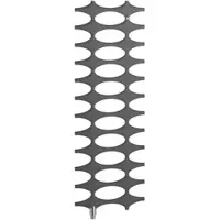Kermi Design-Heizkörper „Ideos-V“ 75,8 × 113,3 cm in Graphit Metallic