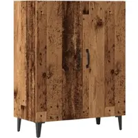 Helloshop26 - Buffet Sideboard Kommode Kleiderschrank Aufbewahrungsmöbel Organizer Küche Wohnzimmer Lounge Altholz 70 x 34 x 90 cm 02_0036608