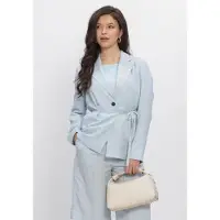 MSCH Copenhagen Damen Blazers Mschgraciela Franciska Loose Blazer - Lichtblauw - Größe XS/S
