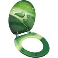 Helloshop26 - WC-Sitz mit Deckel MDF Design mit Wassertropfen 02_0002929