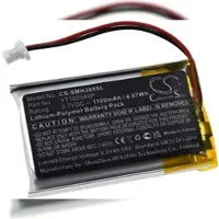 Powery Akku passend für Wireless Headset Sena 30K, SP46, Typ YT102540P