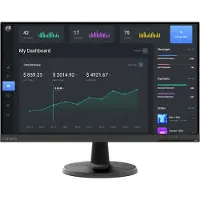 Lenovo D24-45 Monitor, 60,5 cm (23.8"), 1920 x 1080 Pixel, Full HD, LED, 4 ms, Schwarz