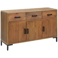 Helloshop26 - Buffet Sideboard Kommode Kleiderschrank Aufbewahrungsmöbel Organizer für Küche Wohnzimmer Lounge 110 x 35 x 70 cm 02_0035716