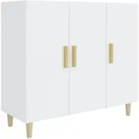 Helloshop26 - Buffet Sideboard Kommode Kleiderschrank Aufbewahrungsmöbel Organizer für Küche Wohnzimmer Lounge 90 x 34 x 80 cm 02_0030530