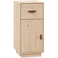 Helloshop26 - Buffet Sideboard Kommode Kleiderschrank Aufbewahrungsmöbel Organizer für Küche Wohnzimmer Lounge 34 x 40 x 75 cm 02_0029573