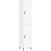 Helloshop26 - Buffet Sideboard Kommode Schrank Aufbewahrungsm√∂bel Organizer Küche Wohnzimmer Lounge hoch 34,5 x 34 x 180 cm 02_0032389
