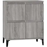 Helloshop26 - Buffet Sideboard Kommode Kleiderschrank Aufbewahrungsmöbel Organizer Küche Wohnzimmer Lounge Sonoma 60 x 35 x 70 cm 02_0036413